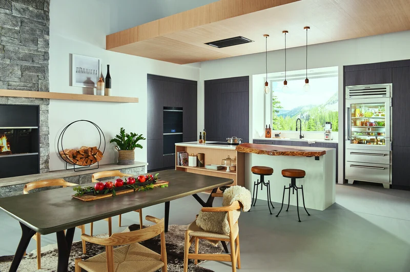 Horno Sencillo Empotrable Contemporáneo Serie M de Cristal Negro de 762 mm