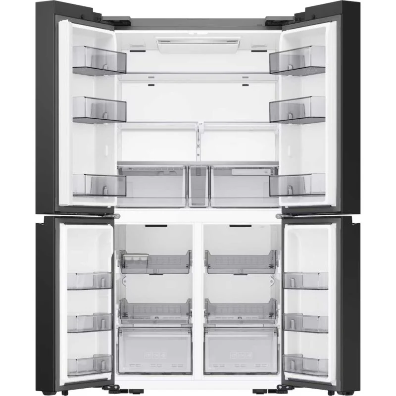 Samsung Bespoke Series 8 American Style Fridge Freezer 60/40 Total No Frost - Stainless Steel - RM70F67RDREU