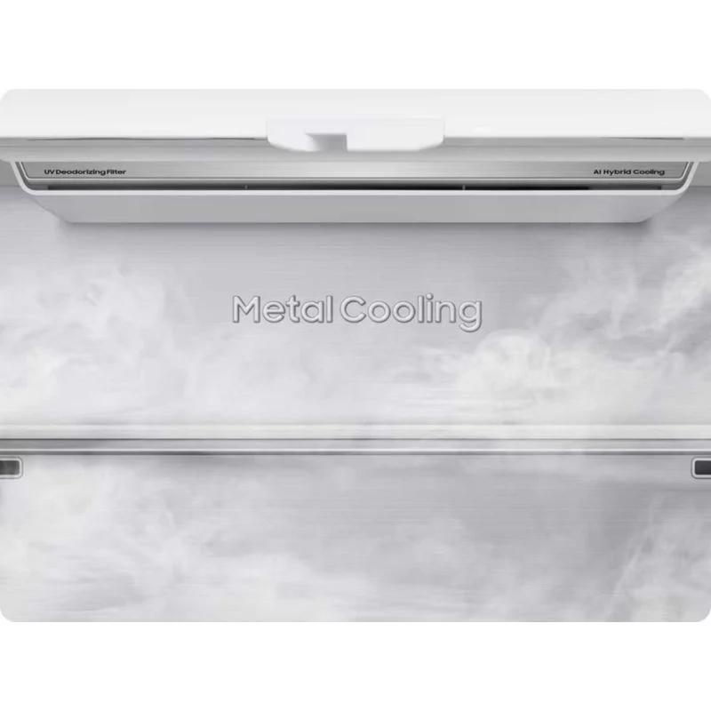 Samsung Bespoke Series 8 American Style Fridge Freezer 60/40 Total No Frost - Stainless Steel - RM70F67RDREU