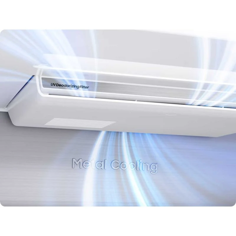 Samsung Bespoke Series 8 American Style Fridge Freezer 60/40 Total No Frost - Stainless Steel - RM70F67RDREU