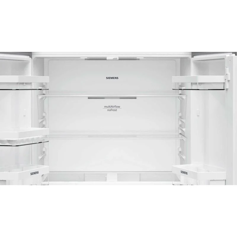 Siemens iQ300 American Style Fridge Freezer 50/50 Total noFrost - Stainless Steel - KF96NVPEAG