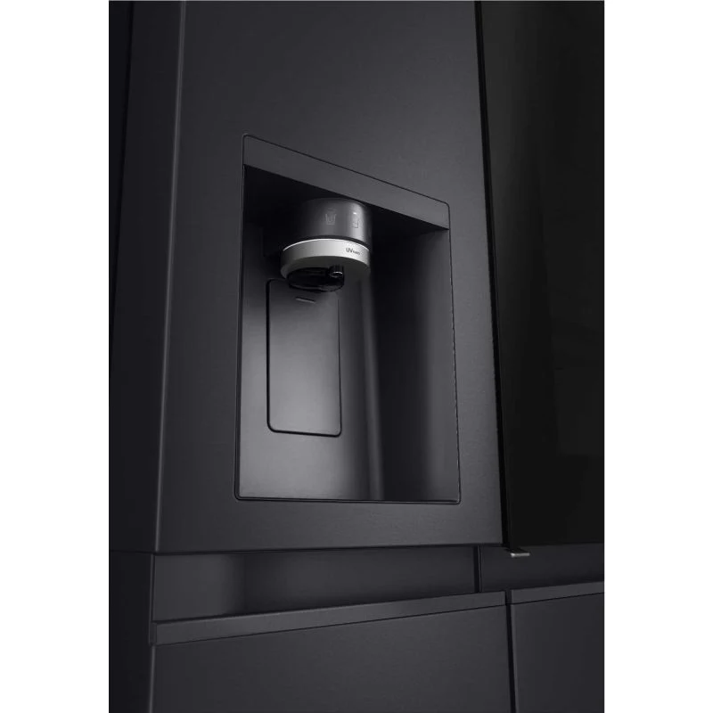 LG InstaView American Style Fridge Freezer 60/40 No Frost - Prime Silver - GSXE91EVAD