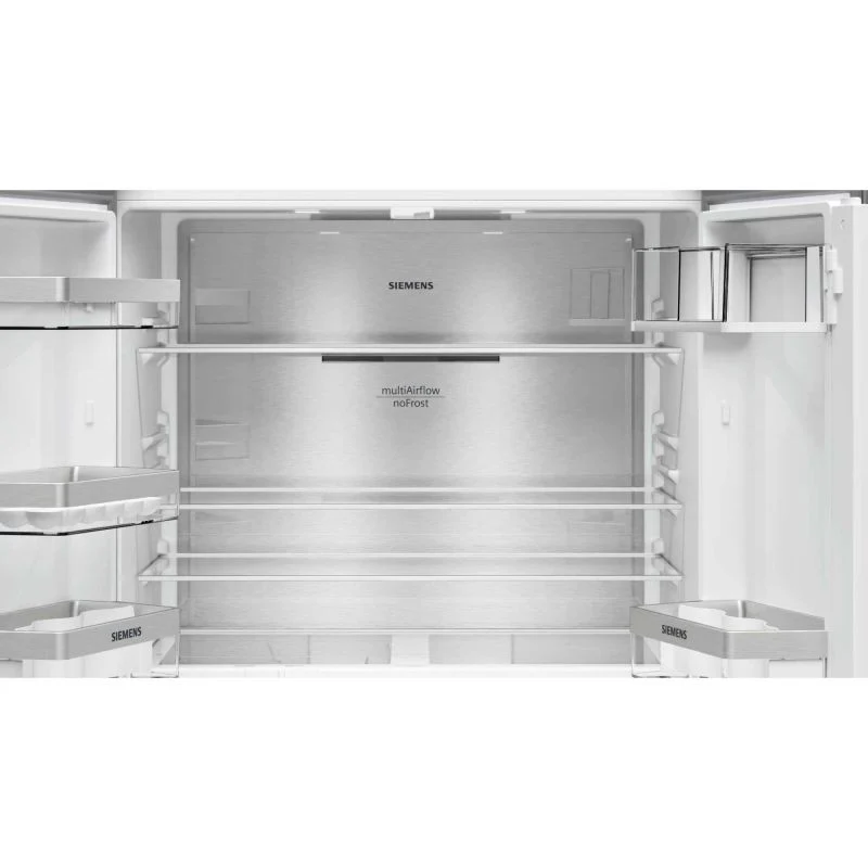 Siemens iQ300 American Style Fridge Freezer 70/30 Total noFrost - Black - KF96NAXEAG