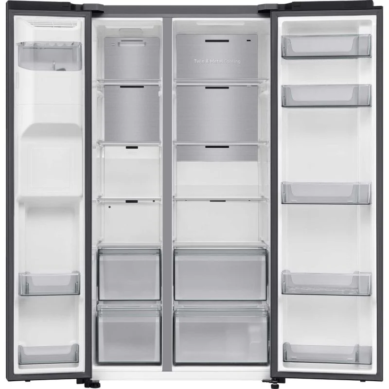 Samsung Series 7 SpaceMax American Fridge Freezer - Black - RS70F66KCFEU