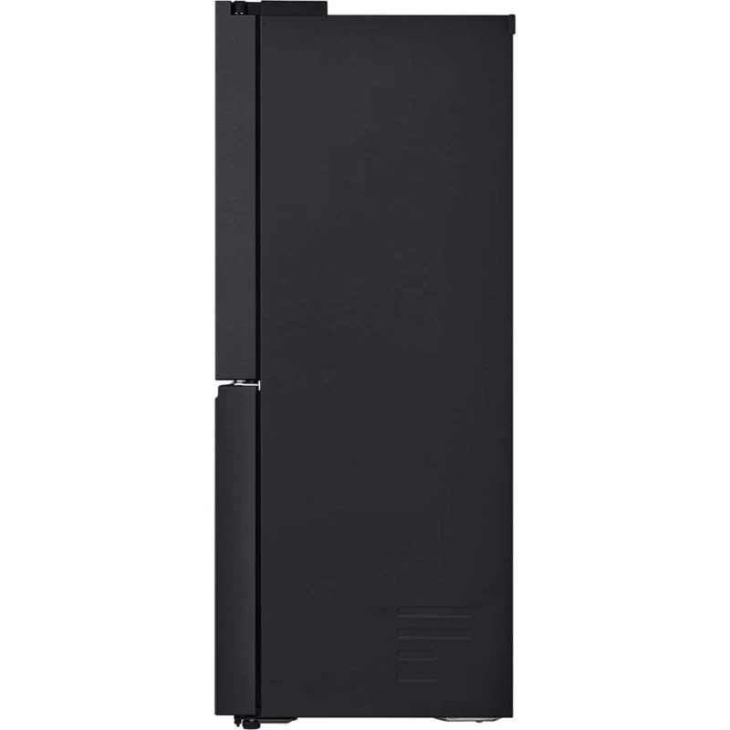 LG NatureFRESH American Style Fridge Freezer 60/40 Total No Frost - Essence Black Steel - GMF960EV4E