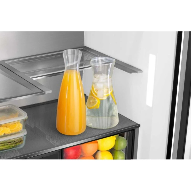 Hisense American Style Fridge Freezer 60/40 Total No Frost - Black - RQ5P640SYKD