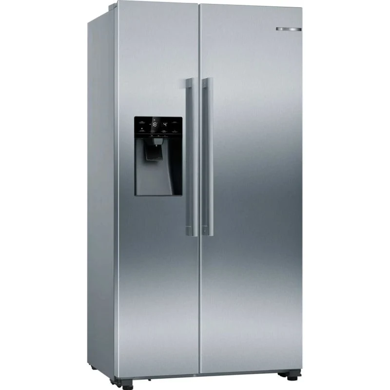 Bosch Series 6 American Style Fridge Freezer 80/20 Total No Frost - Brushed Steel - KAD93AIERG