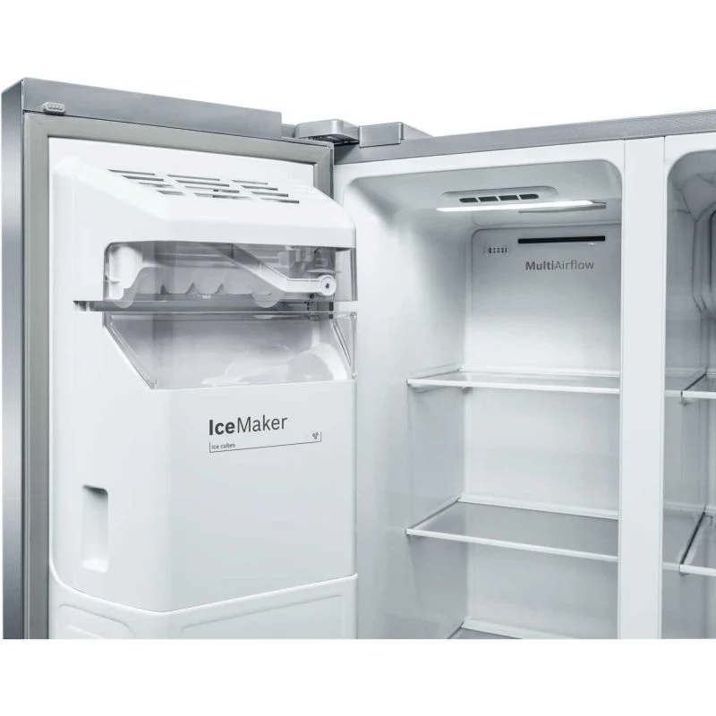 Bosch Series 6 American Style Fridge Freezer 80/20 Total No Frost - Brushed Steel - KAD93AIERG