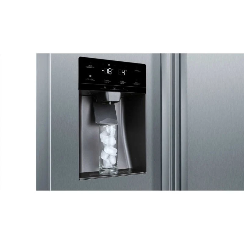 Bosch Series 6 American Style Fridge Freezer 80/20 Total No Frost - Brushed Steel - KAD93AIERG