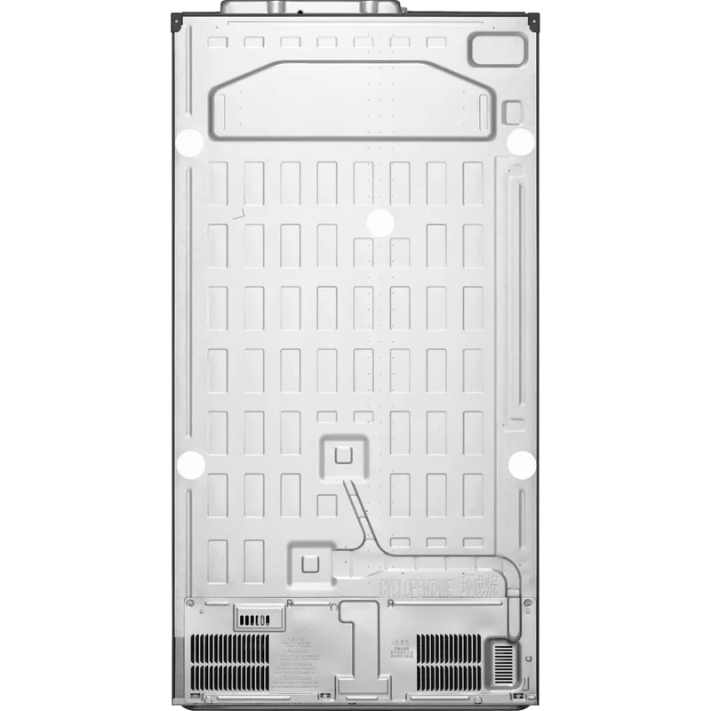LG NatureFRESH American Style Fridge Freezer 50/50 Total No Frost - Prime Silver - GSBC40PYPE