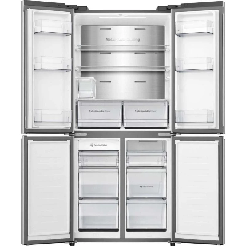 Hisense American Style Fridge Freezer 60/40 Total No Frost - S/Steel - RQ5P470SYID