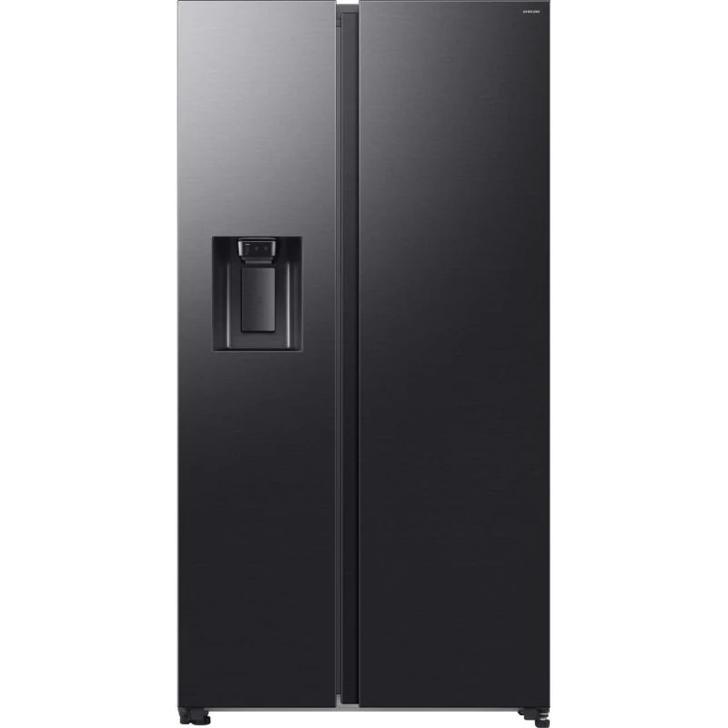 Samsung Bespoke Series 6 American Style Fridge Freezer 50/50 No Frost - Black Doi - RS70F64KEFEU