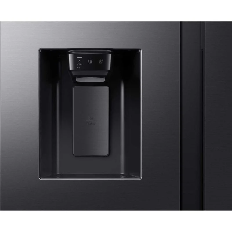Samsung Bespoke Series 6 American Style Fridge Freezer 50/50 No Frost - Black Doi - RS70F64KEFEU