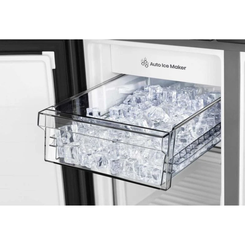 Hisense American Style Fridge Freezer 60/40 Total No Frost - Black - RQ5P470SYFD
