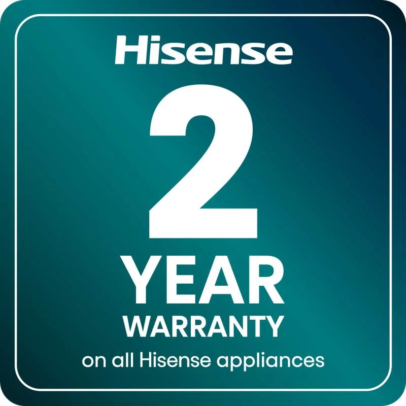 Hisense American Style Fridge Freezer 60/40 Total No Frost - Inox - RF632N4WIE