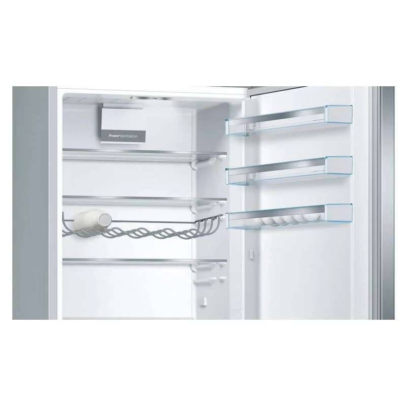 Bosch Series 6 Fridge Freezer 70/30 Low Frost - Brushed Steel - KGE49AICAG