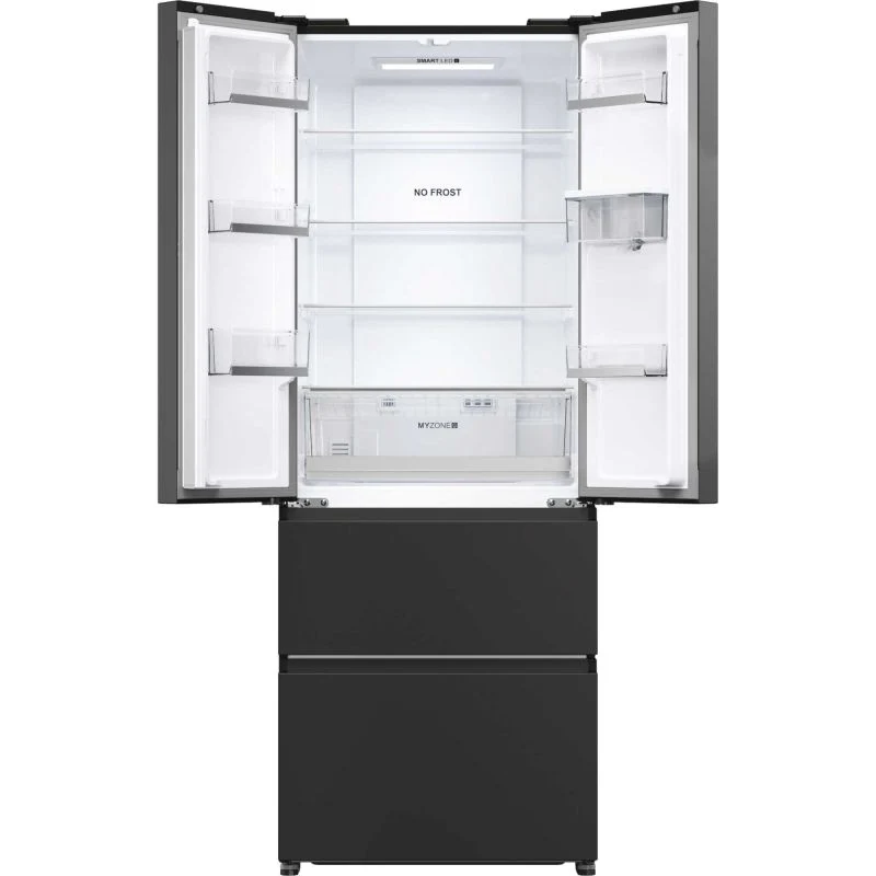 Haier FD 70 Series 5 American Style Fridge Freezer 60/40 Total No Frost - Slate Black - HFR5719EWPB