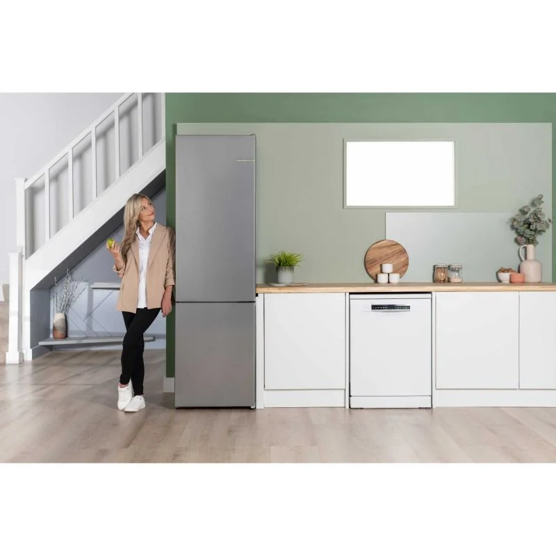 Bosch Series 4 Fridge Freezer 70/30 Total No Frost - Stainles Steel - KGN392LDFG