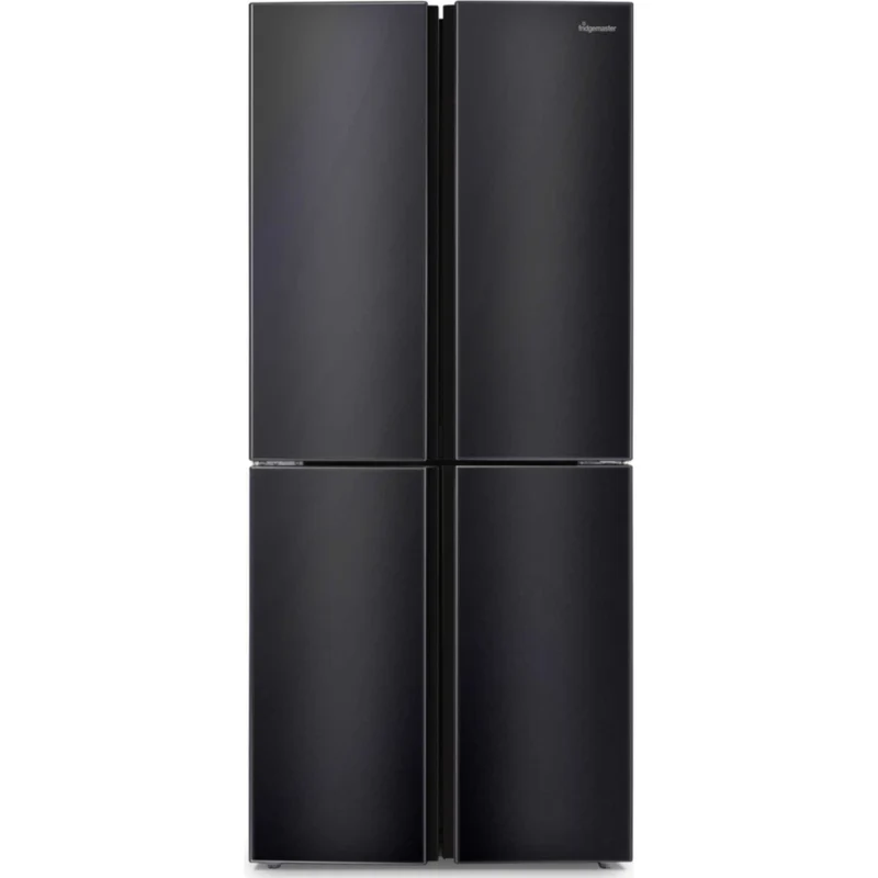 Fridgemaster American Style Fridge Freezer 50/50 Total No Frost- Black - MQ79394EB
