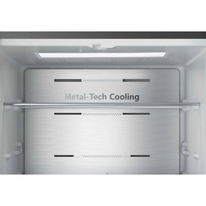 Hisense American Style Fridge Freezer 60/40 Total No Frost - Inox Look - RF632N4AIE1
