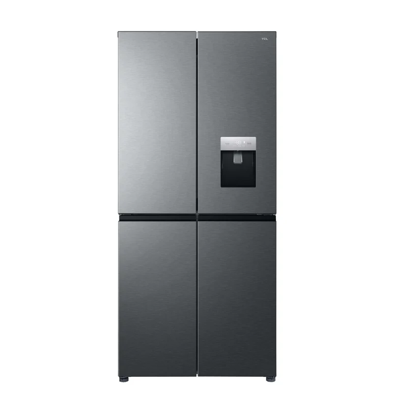 TCL American Style Fridge Freezer 50/50 Total No Frost - Quartz Grey - RP466CXE1UK