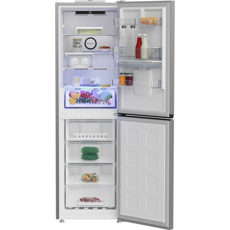 Beko Fridge Freezer 50/50 Frost Free - Stainless Steel - CNG4692DVPS