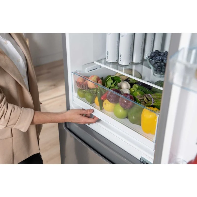 Bosch Series 2 Fridge Freezer 50/50 Total No Frost - Stainless Steel - KGN34NLEAG