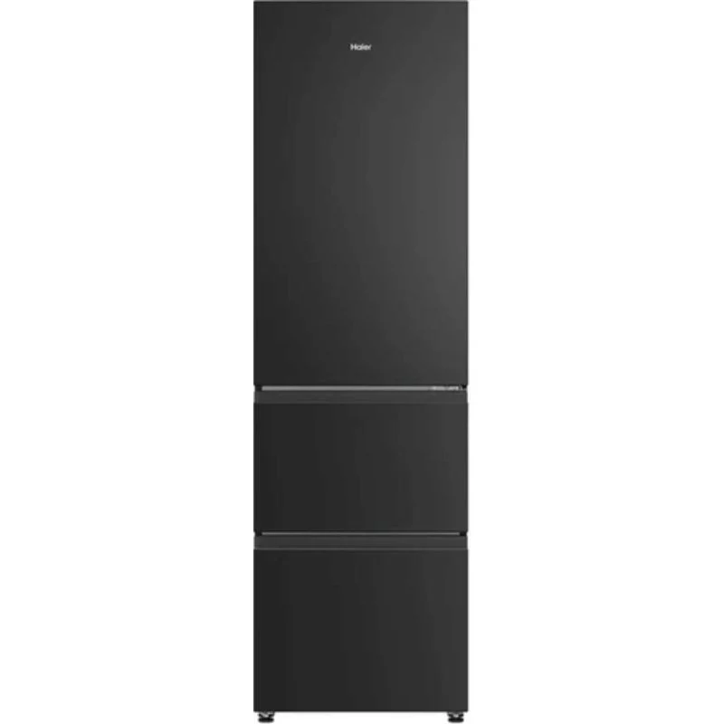 Haier 3D 55 Series 3 Fridge Freezer 60/40 NoFrost - Black - HTR3518ENMTK