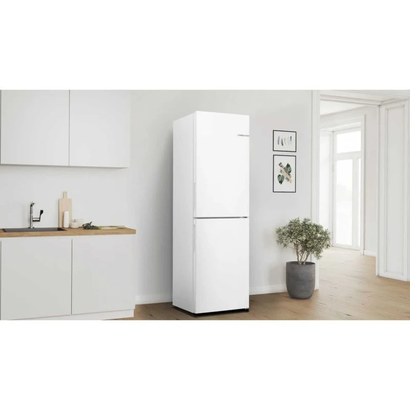 Bosch Series 2 Fridge Freezer 50/50 Total No Frost - White - KGN27NWEAG
