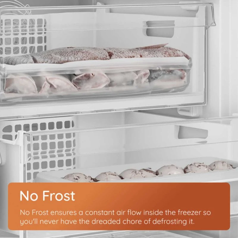 Hotpoint Fridge Freezer 50/50 No Frost - Dark Grey - HPKH 1261 XBR4UK
