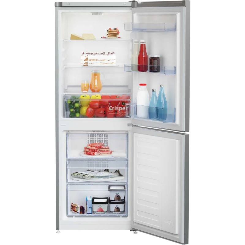 Beko Frost Free Fridge Freezer 50/50 No Frost - Silver - CFG4552S