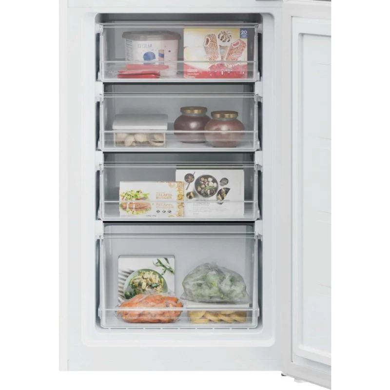 Hoover H-FRIDGE 300 Fridge Freezer 50/50 Low Frost - White - HVCT3L517EWKR-1