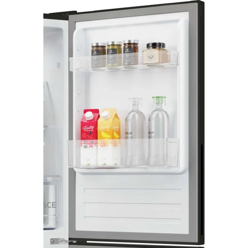 Hoover H-FRIDGE 300 Fridge Freezer 50/50 Low Frost - Black - HVT3CLECKIHB-1