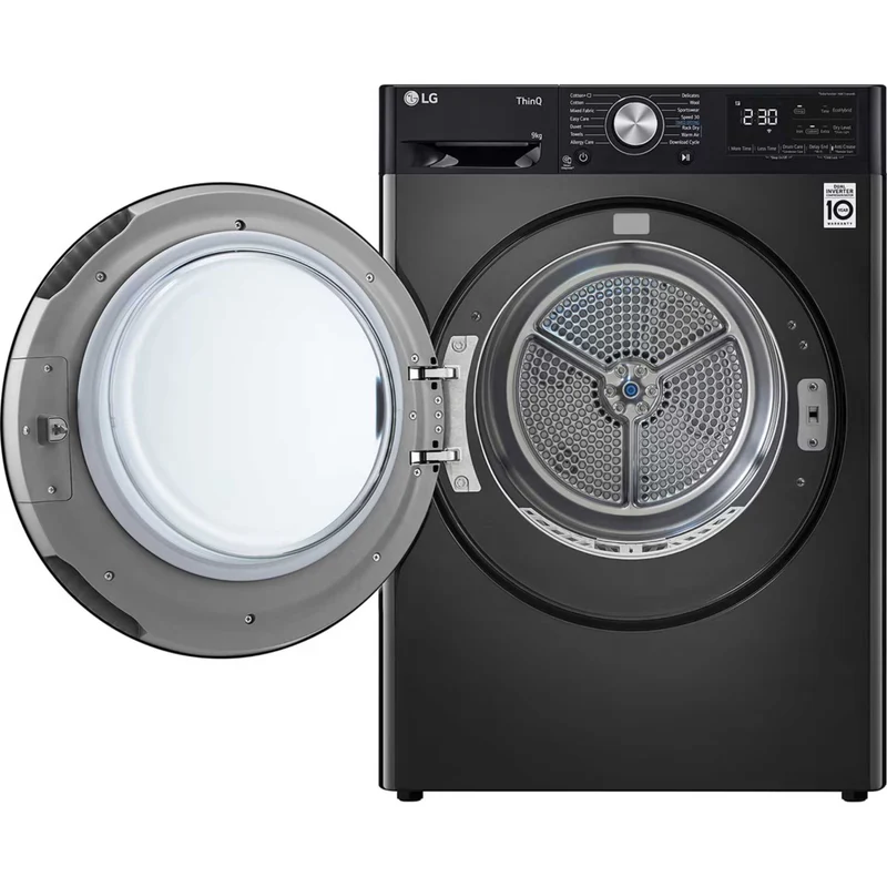 LG DUAL Inverter 9kg Heat Pump Tumble Dryer - FDV909BN