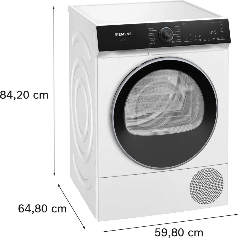 Siemens iQ500 9kg Heat Pump Tumble Dryer - WQ46H2D9GB