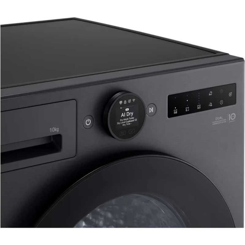 LG Series 7 AI Dry 10kg Heat Pump Tumble Dryer - RHX7010TBB