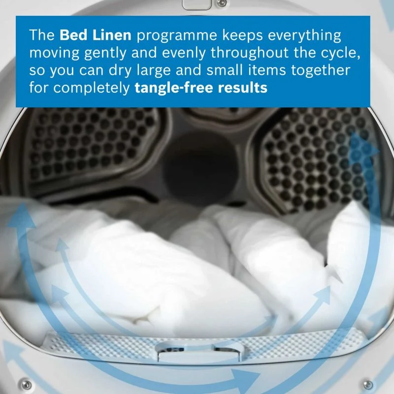 Bosch Series 6 9kg Heat Pump Tumble Dryer - WQH246DRGB