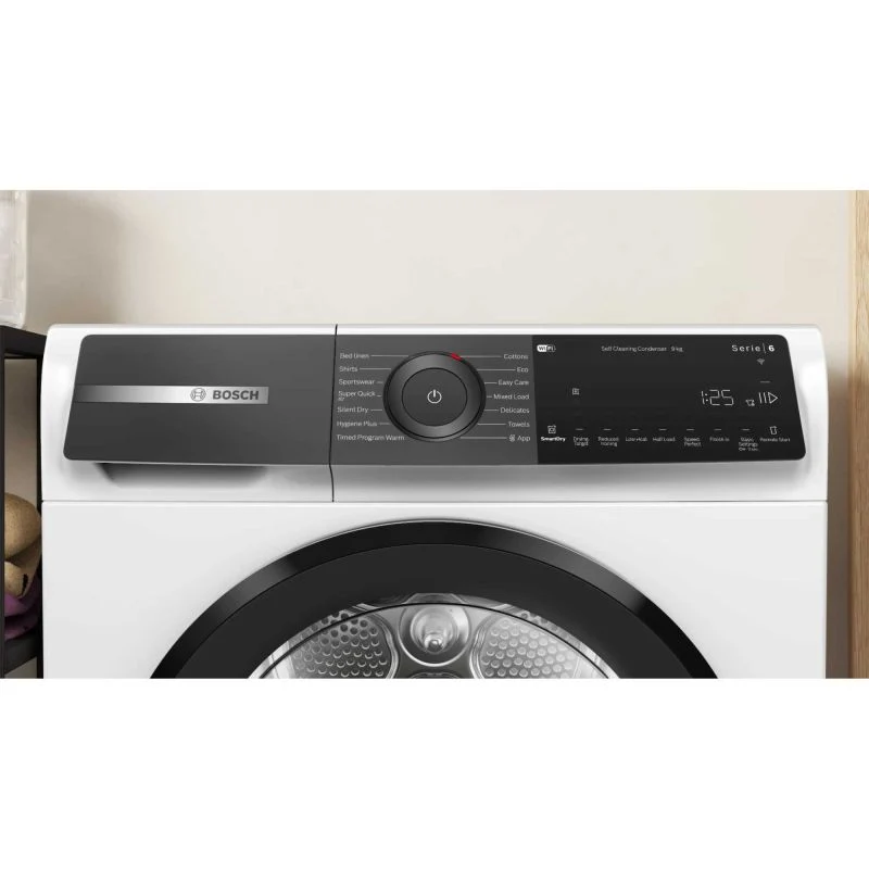 Bosch Series 6 9kg Heat Pump Tumble Dryer - WQH246D9GB
