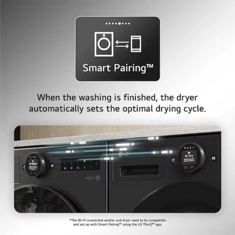 LG Series 7 AI Dry 10kg Heat Pump Tumble Dryer - RHX7010TWB