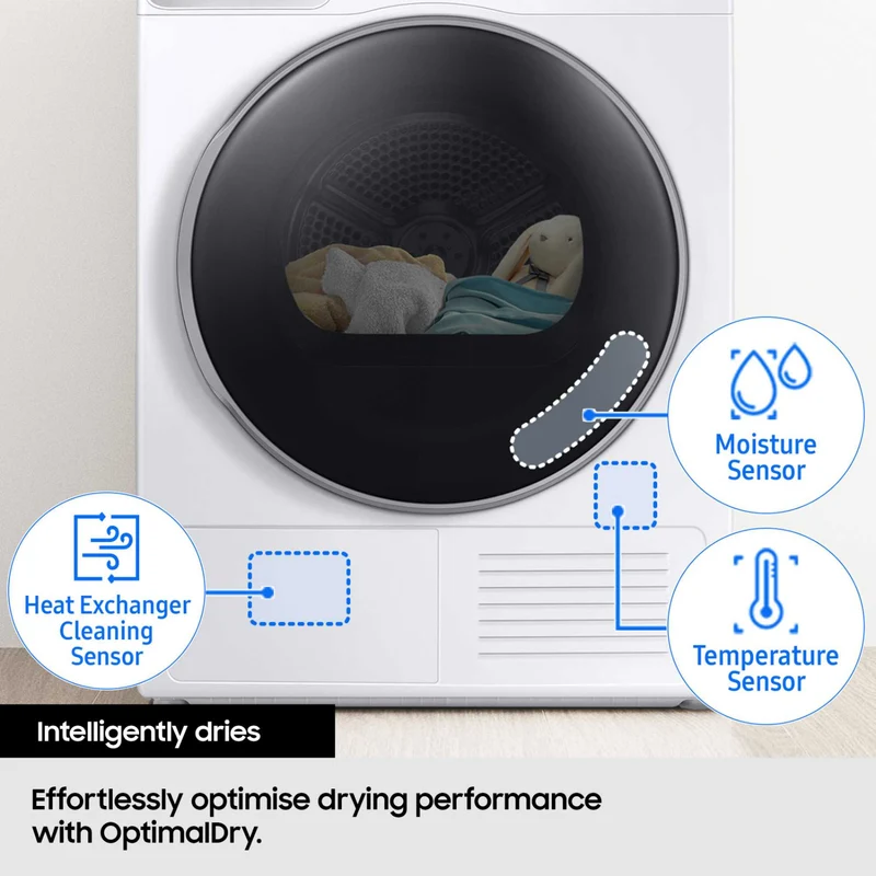 Samsung Series 5 9kg Heat Pump Tumble Dryer - DV90CGC0A0ABEU