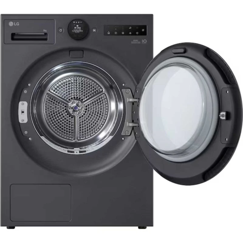 LG Series 7 AI Dry 9kg Heat Pump Tumble Dryer - RHX7009TBB