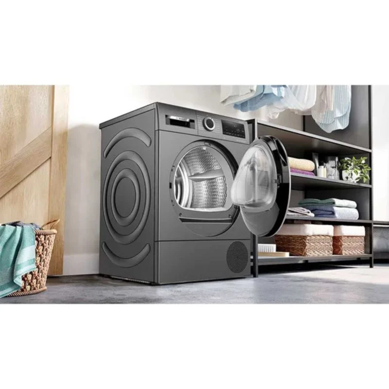 Bosch Series 6 9kg Heat Pump Tumble Dryer - WQG245R2GB