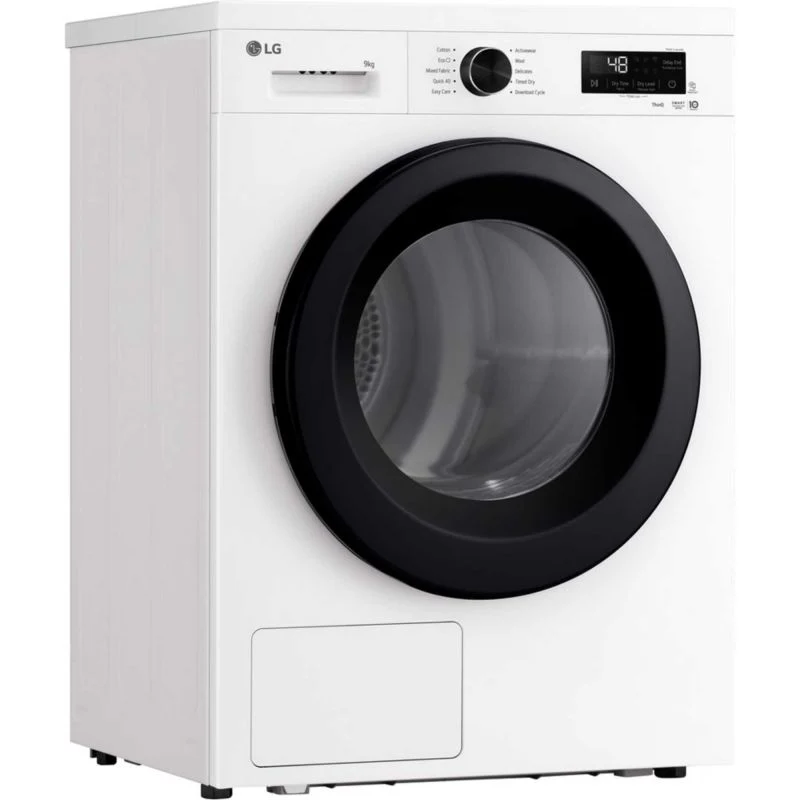 LG Series 2 ThinQ 9kg Heat Pump Tumble Dryer - RHX1009NWK