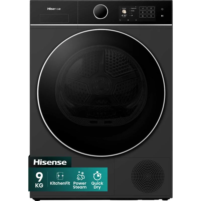 Hisense 9kg Heat Pump Tumble Dryer - DH5I904BBBC