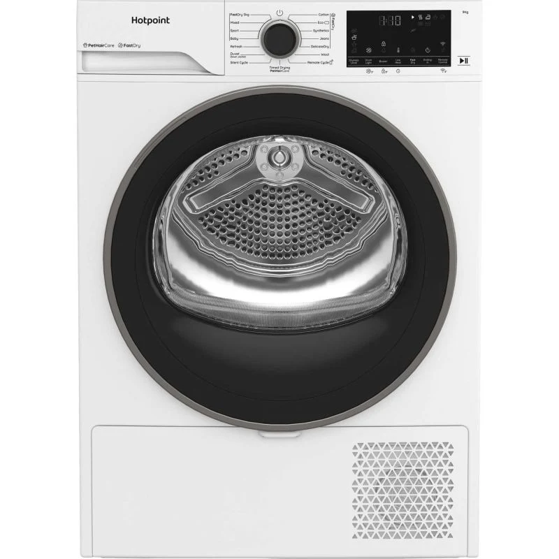 Hotpoint Fabric Care 9kg Heat Pump Tumble Dryer - C HD 94M WBS UK