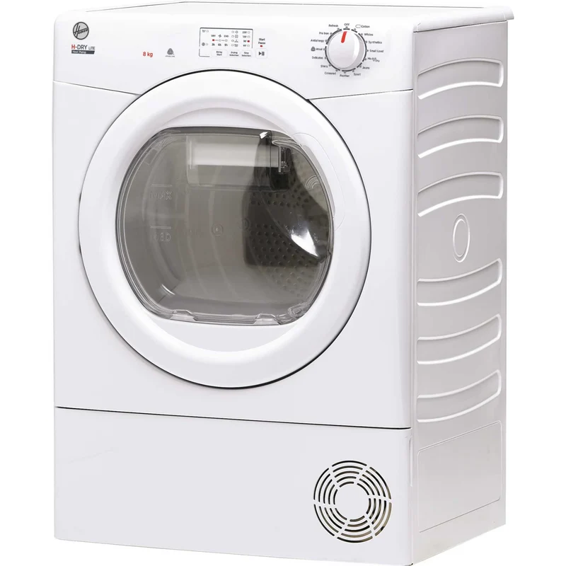 Hoover H-Dry 300 8kg Heat Pump Tumble Dryer - HLE H8A1LE-80