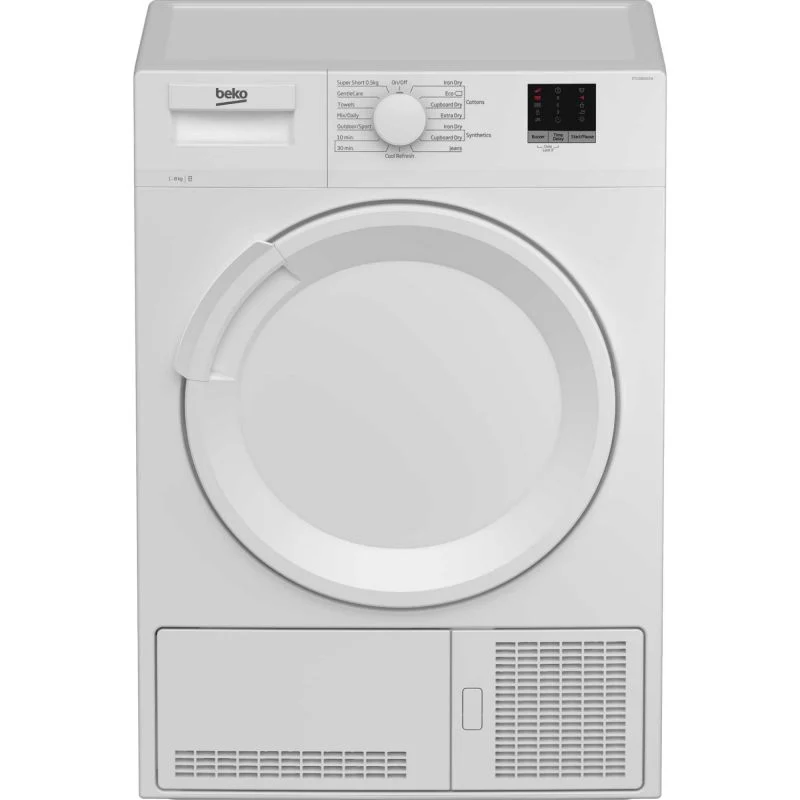 Beko 8kg Condenser Tumble Dryer - DTLCE80051W