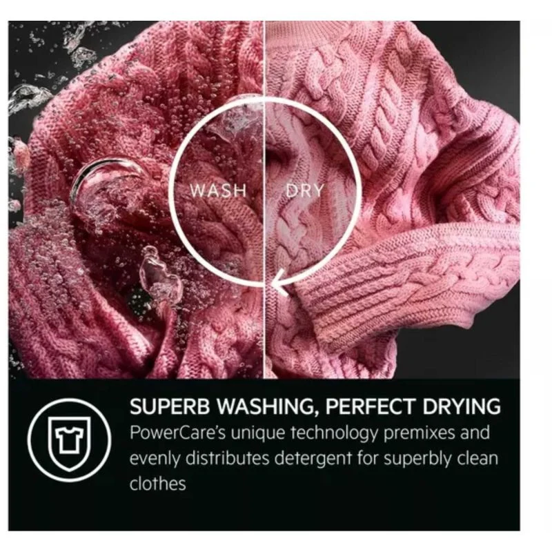 AEG 8000 PowerCare 10kg Wash 6kg Dry 1600rpm Washer Dryer - LWR8516O5UD