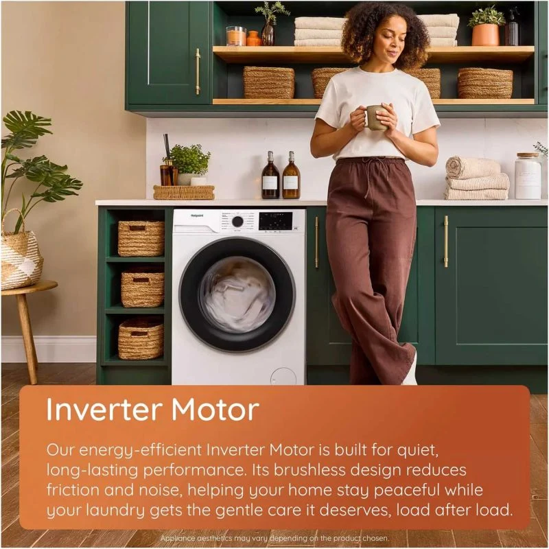Hotpoint 10kg Wash 7kg Dry 1400rpm Washer Dryer - HBD1781ANTISTAIN