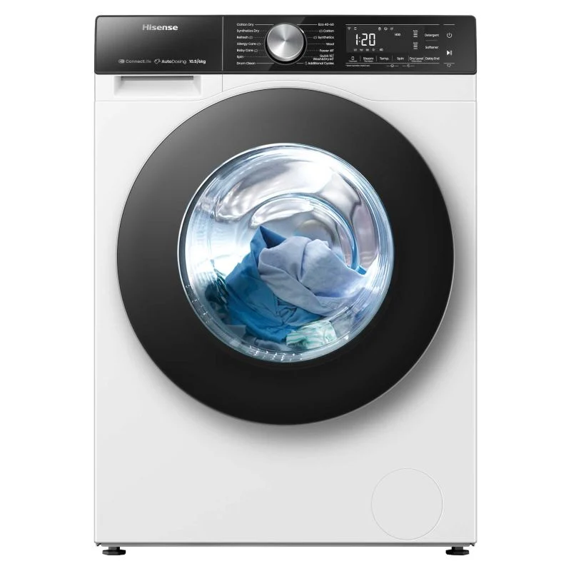 Hisense 10kg Wash 6kg Dry 1400rpm Washer Dryer - WD5S1045BW